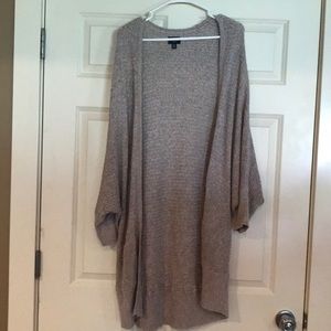 American Eagle Long Tan Cardigan